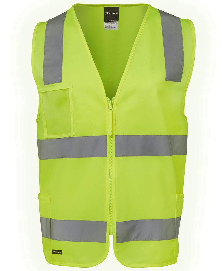 Southlink-HI VIS (D+N) ZIP SAFETY VEST-6DNSZ